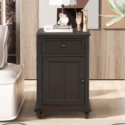 Side Table With USB Port