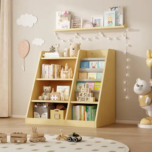 Wooden Toy Storage Organizer