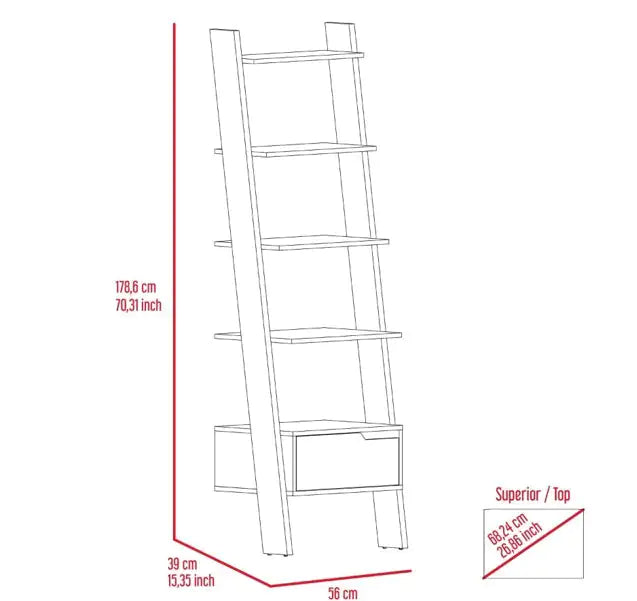 Estantería trapezoidal Oslo