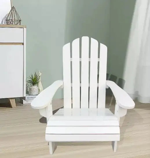 Blue Wooden Kid's Adirondack Chair