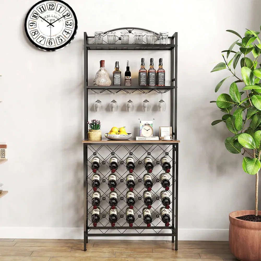 3-Tier Wine Display Stand