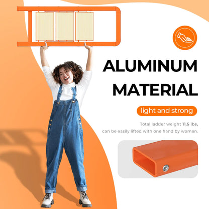 Lightweight Foldable Ladder In Aluminum