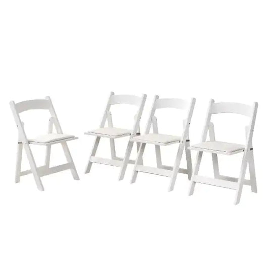 Quad Pack Foldable Chairs