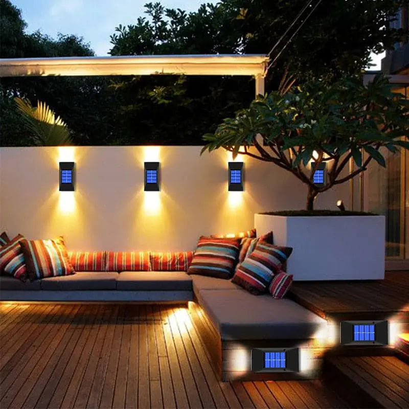 Luz solar para exteriores