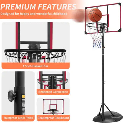 Portable Basketball Hoop System Stand