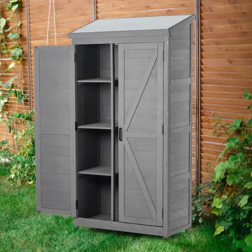 Outdoor Lockers  Metal Tops