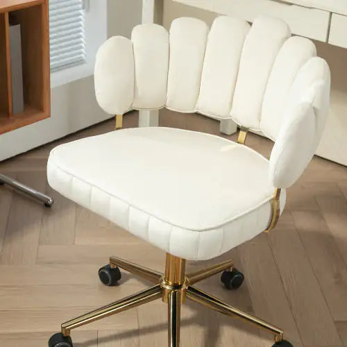 COOLMORE Velvet Home Office Desk Chair