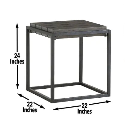Tekoa - End Table - Dark Brown