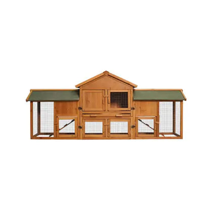 Oversized Rabbit Cage With 2 Running Spaces