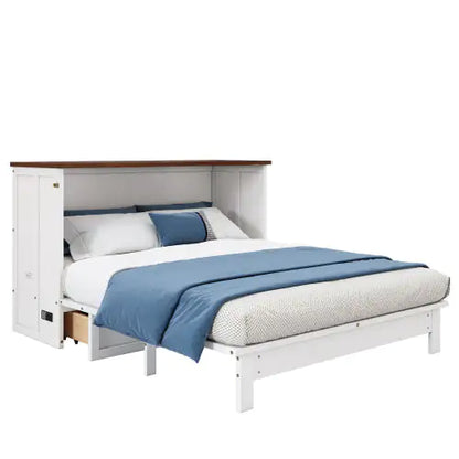 Solid Pine Murphy Bed Chest
