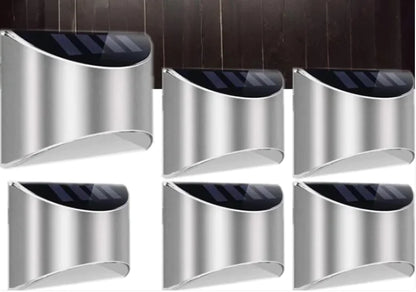 Luces solares para escalones de exterior y pasillos