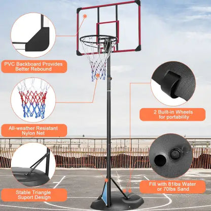 Portable Basketball Hoop System Stand