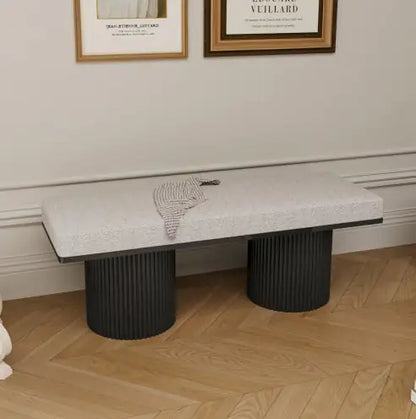 Contemporary Upholstered Bench