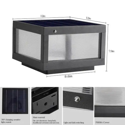 Solar Dimmable LED Wall Light