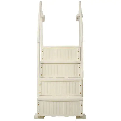 Pool Ladder Heavy-Duty 4 Safety Step For Above Ground Pools Stair Entry System With Handrails 400lbs
