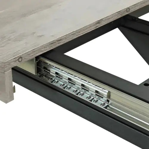Retro Rectangular Stretch Dining Table