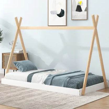 Twin Size Tent Floor Bed