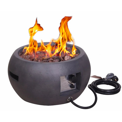 Rustic Propane Fire Bowl