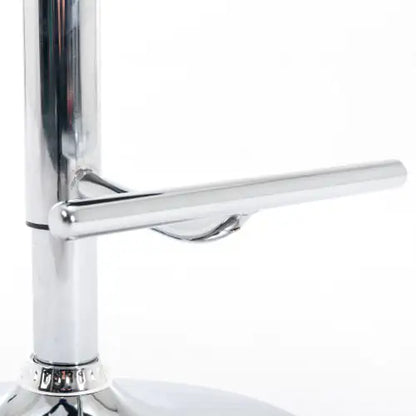 Swivel Velvet Barstools Adjusatble Seat - Set Of 2