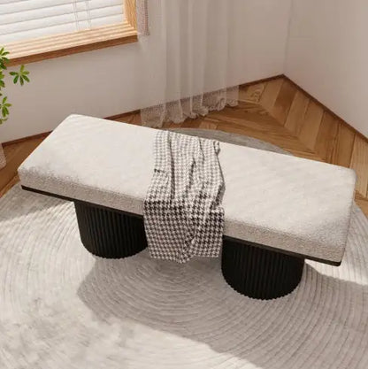 Contemporary Upholstered Bench