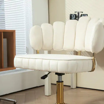 COOLMORE Velvet Home Office Desk Chair