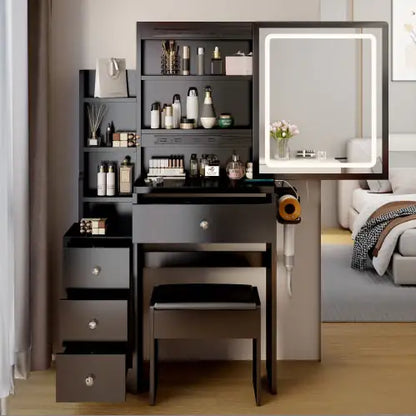 Small Space Left Bedside Cabinet