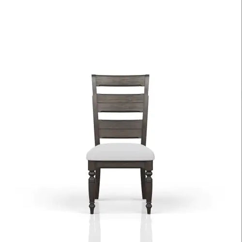 Upholstered Ladderback Side Chair