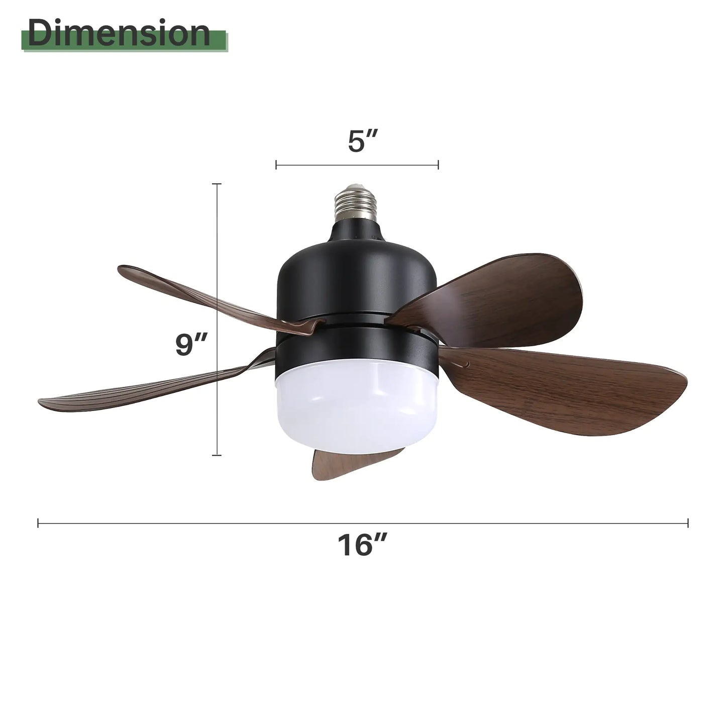 Polycarbonate Ceiling Fan