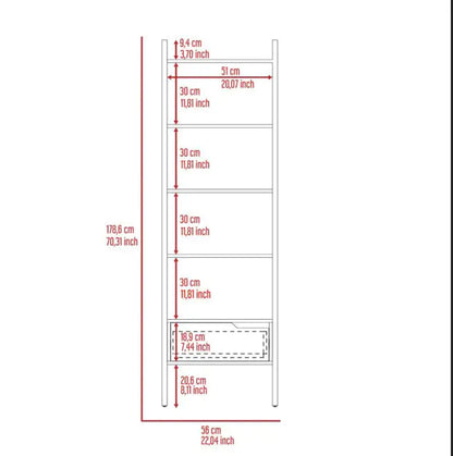 Estantería trapezoidal Oslo