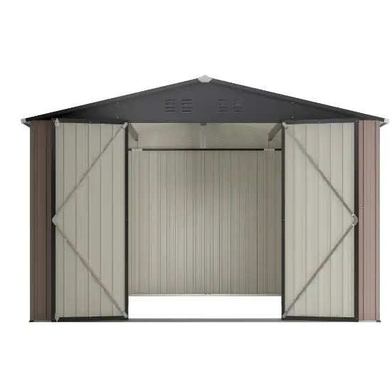Secure Metal Garden Shed