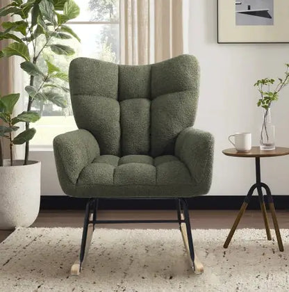 Teddy Fabric Rocking Chair