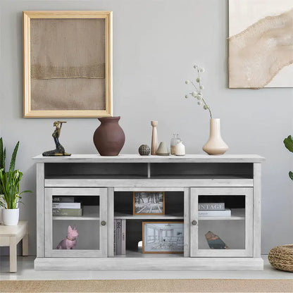 Mueble de TV clásico de madera
