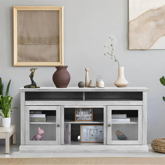 Mueble de TV clásico de madera