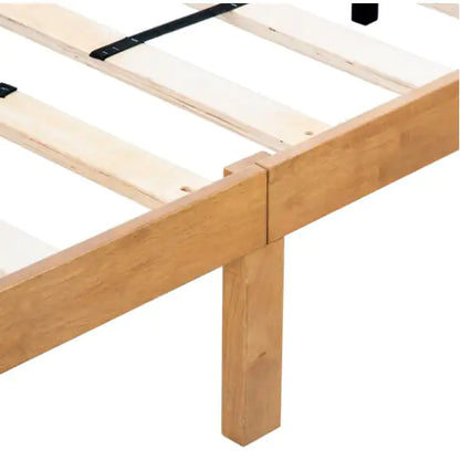 Queen Size Wood Platform Bed Frame