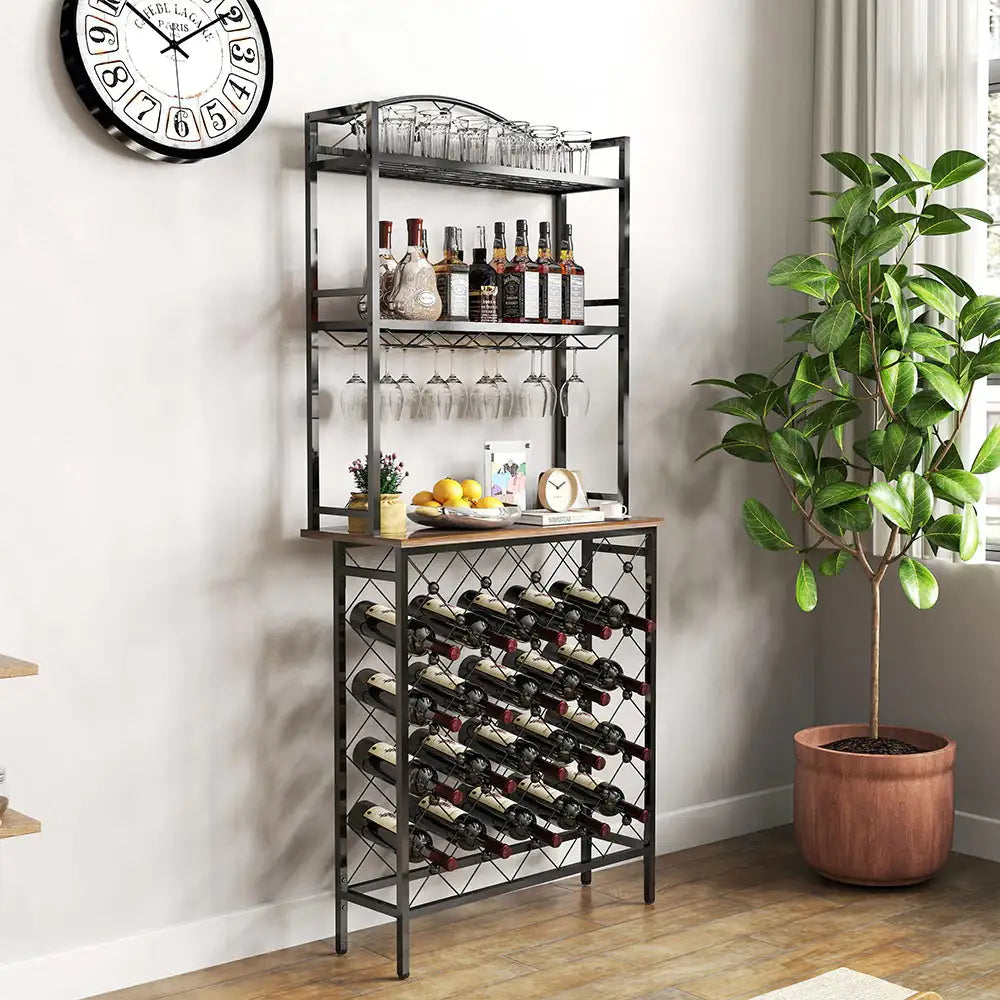 3-Tier Wine Display Stand