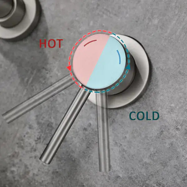 Wall Mount Faucet for Bathroom Sink or Bathtub