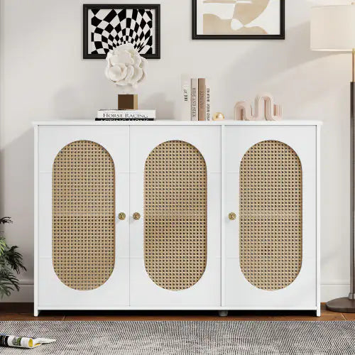 Particle Board 3 Door Cabinet