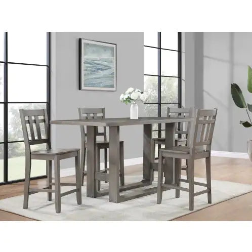 Toscana Dark Gray Barstool Pair