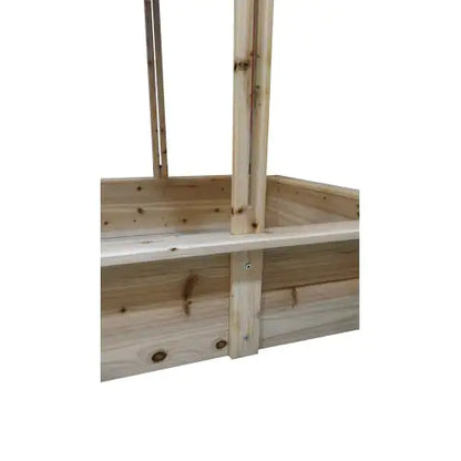 Sandpit For Kids Wooden Playset Beach Terrace Outdoor Backyard