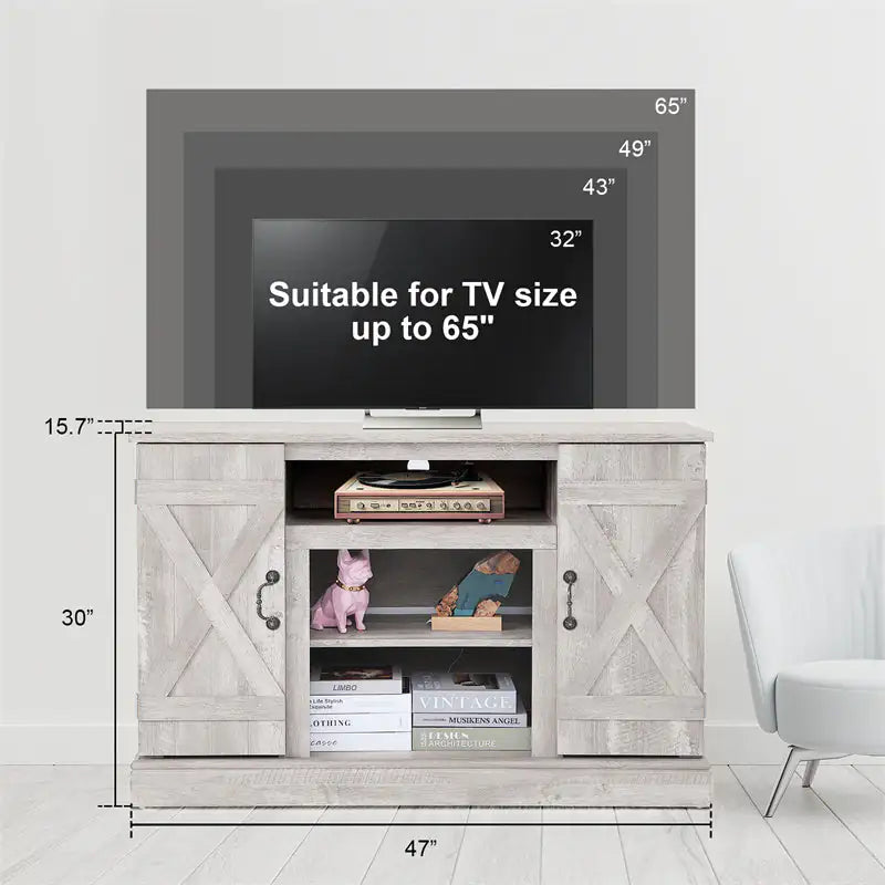 Mueble de televisión vintage
