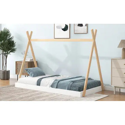 Twin Size Tent Floor Bed