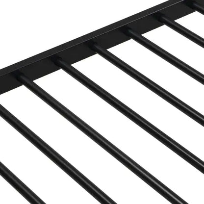 Twin Over Full Metal Bunk Bed with Trundle