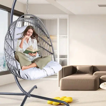Swing Egg Chair with Stand