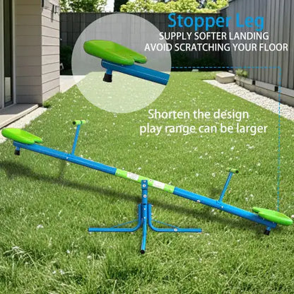 Upgraded 360-Degree Swivel Seesaw