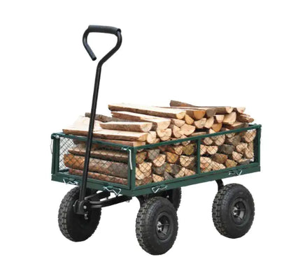 Carrello portaoggetti girevole in acciaio