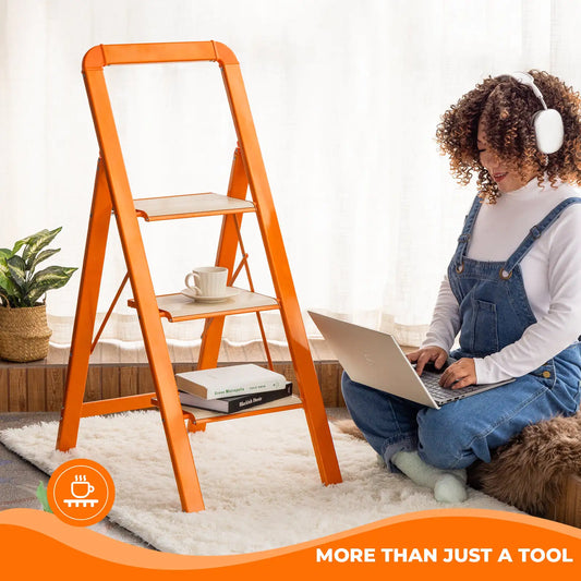 Lightweight Foldable Ladder In Aluminum