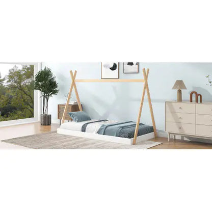 Twin Size Tent Floor Bed