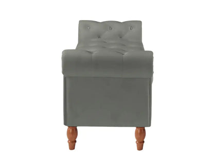 Velvet Multifunctional Storage Rectangular Sofa Stool