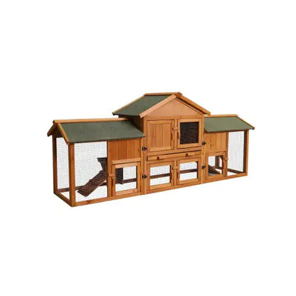 Oversized Rabbit Cage With 2 Running Spaces