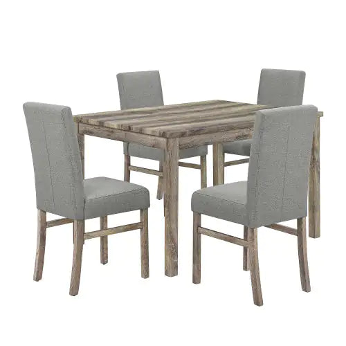 Elegant Solid Wood Dining Set